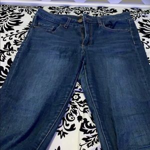 Dark blue skinny jeans